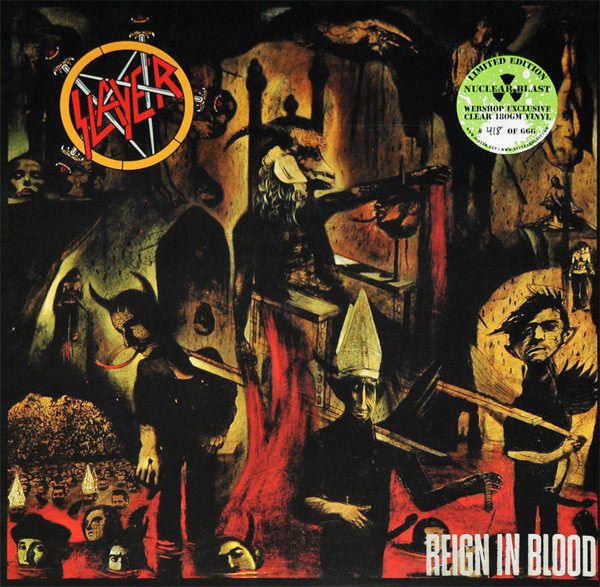 Slayer: Reign In Blood (Clear Vinyl)