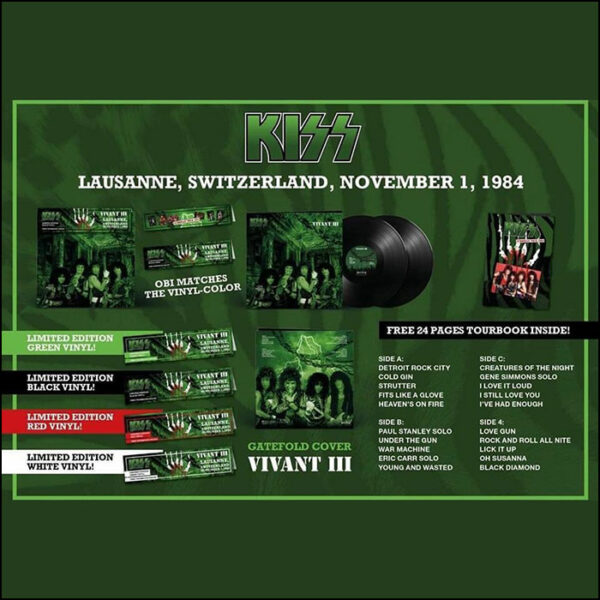 KISS: Vivant III (2LP Coloured Vinyl)