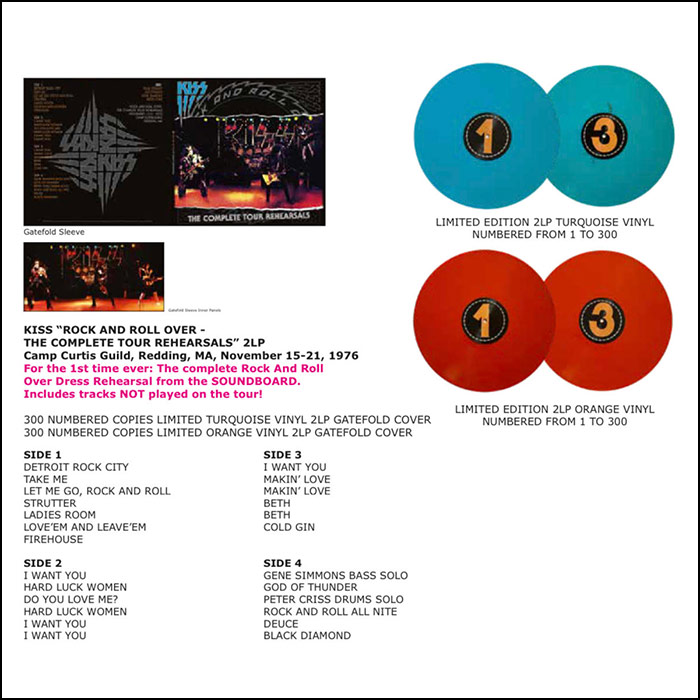 Kiss Deluxe Box Set Rock and Roll Over – Replay Toys LLC