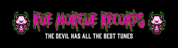 Rue Morgue Records Fluro Devil Bumper Stickers