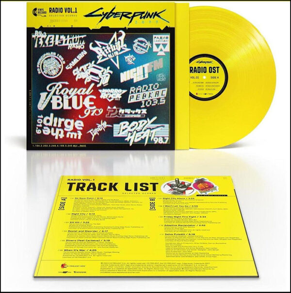 Cyberpunk 2077 Radio 1: (Soundtrack Yellow Vinyl)