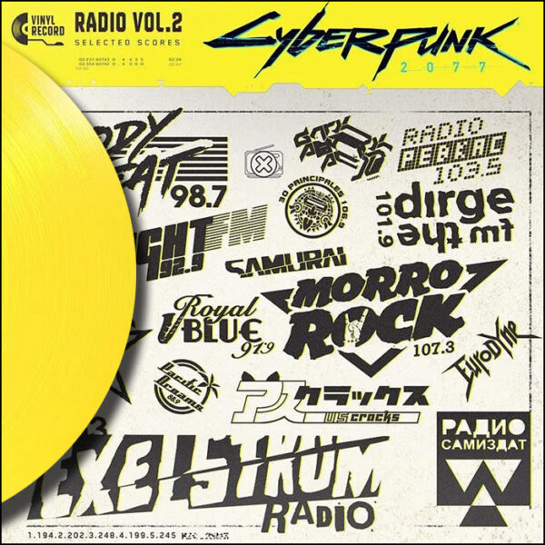 Cyberpunk 2077 Radio 2: (Soundtrack Yellow Vinyl)