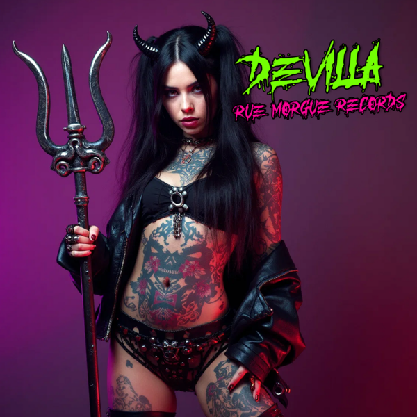 DeVilla: Rue Morgue Records (7" Pink Vinyl - Limited Edition)