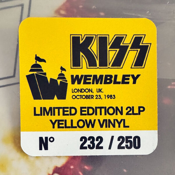 KISS: Wembley 1983 (Red Or Yellow Vinyl 2LP)