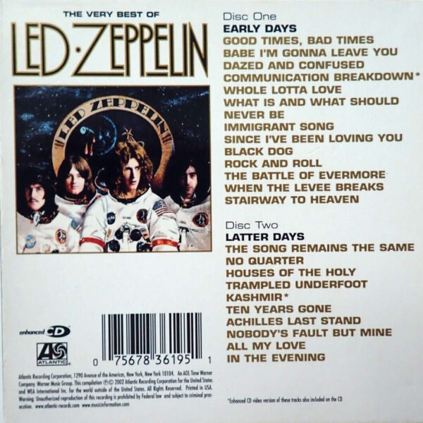 Led Zeppelin: The Very Best of Early Days & Latter Days