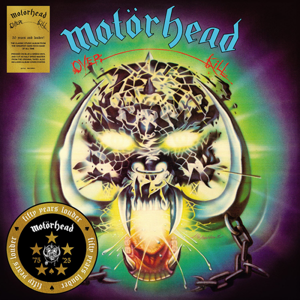 Motörhead: Overkill (Blue/Green Vinyl, 50th Anniversary, Half-Speed Master)