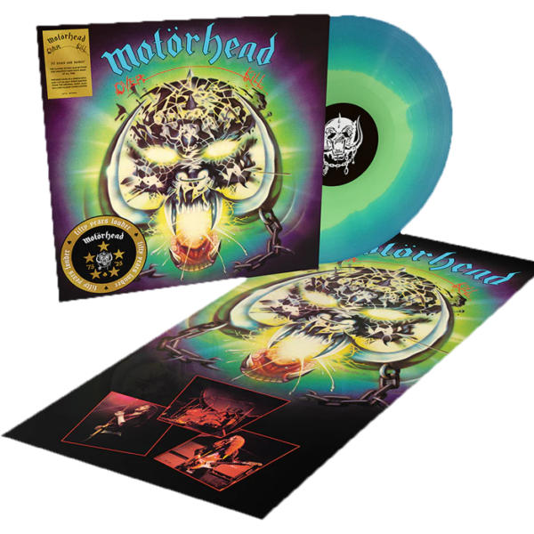 Motörhead: Overkill (Blue/Green Vinyl, 50th Anniversary, Half-Speed Master)