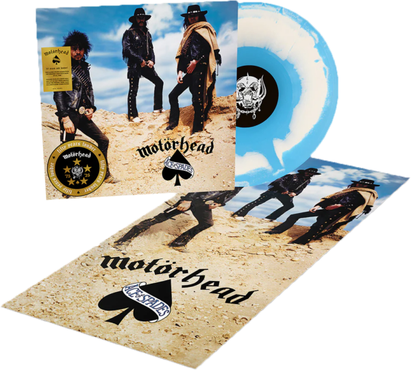 Motörhead: Ace Of Spades (Blue/White Vinyl, 50th Anniversary, Half-Speed Master)