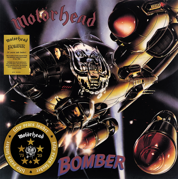 Motörhead: Bomber (Blue/Black Vinyl, 50th Anniversary, Half-Speed Master)